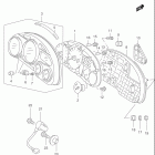 GSX750F KATANA Спидометр  (model w / x)