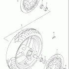 GSX-R600 Переднее колесо