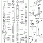 RM100 Передняя вилка