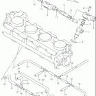 GSX-R750 Throttle body hose / joint (model k2 / k3)
