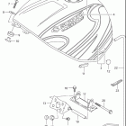 GSX-R600 Топливный бак(gsx-r600zk3)