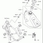RM100 Топливный бак