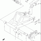 GSX-R750 Задний качающий рычаг(модель Y / k1)