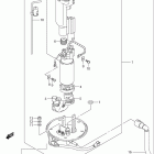 GSX-R600 Топливный насос (модель k3)