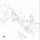 GSX750F KATANA Вентилятор охлаждения (e33)