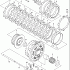 GSX-R750 Сцепление