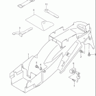 GSX600F KATANA Заднее крыло (модель K3)