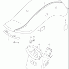 VZ800 MARAUDER Rear fender (model y)