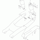 VZ800 MARAUDER Задний амортизатор