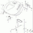 TL1000R Топливный бак (модель K2)