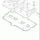 GSX600F KATANA Крышка головки цилиндров