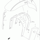 VZ800 MARAUDER Переднее крыло (model y)