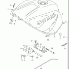 GSX-R600 Топливный бак (модель K2)