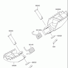 RM100 Подножки