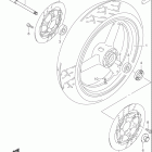 GSX750F KATANA Передние колеса (модель K3)