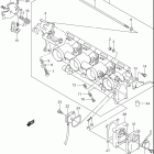 GSX-R600 Корпус Дросселя