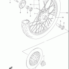 GZ250 Переднее колесо