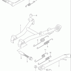 GS500 Подножки