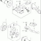 RM125 Handle lever (model k4 / k5)