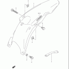 RM125 Заднее крыло