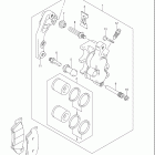 RM125 Front caliper (model k1 / k2 / k3 / k4)