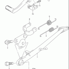 GSX-R1000 Подножка