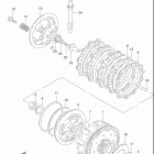GZ250 Сцепление
