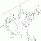 SV650, S Headlamp (sv650x / y / k1 / k2)