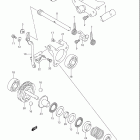 RM125 Exhaust valve (model k4 / k5)