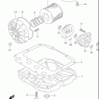 GS500 Масляный насос и фильтр