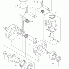 RM125 Коленвал