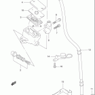 GZ250 Главный тормозной цилиндр,передний