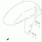 GSX-R1000 Переднее крыло (модель k2)