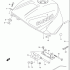 GSX-R1000 Топливный бак (модель K1)