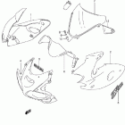 SV650, S Cowling body (sv650sk2)