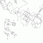 SV650, S Передний суппорт тормозной