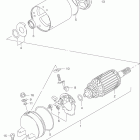 GS500 Стартер электрический