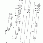 SV650, S Front fork damper (model k2)