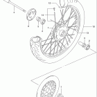 GZ250 Переднее колесо