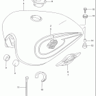 GZ250 Топливный бак (модель Y)