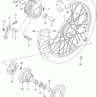 GZ250 Заднее колесо