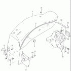 GZ250 Rear fender (model y