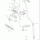 GZ250 Главный тормозной цилиндр,передний