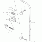 RM80 Главный тормозной цилиндр,передний