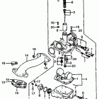 ATC90 Carburetor @ inlet pipe