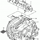 ATC90 Crankcase @ oil pump