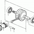 ATC90 Коленвал и поршни
