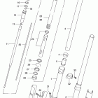 RM125 Front damper (model t)