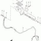VS800GL INTRUDER Цилиндр сцепления
