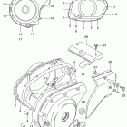 VS800GL INTRUDER Крышки картера